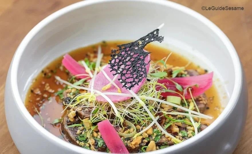 Omirail restaurant dish, website design and creation project